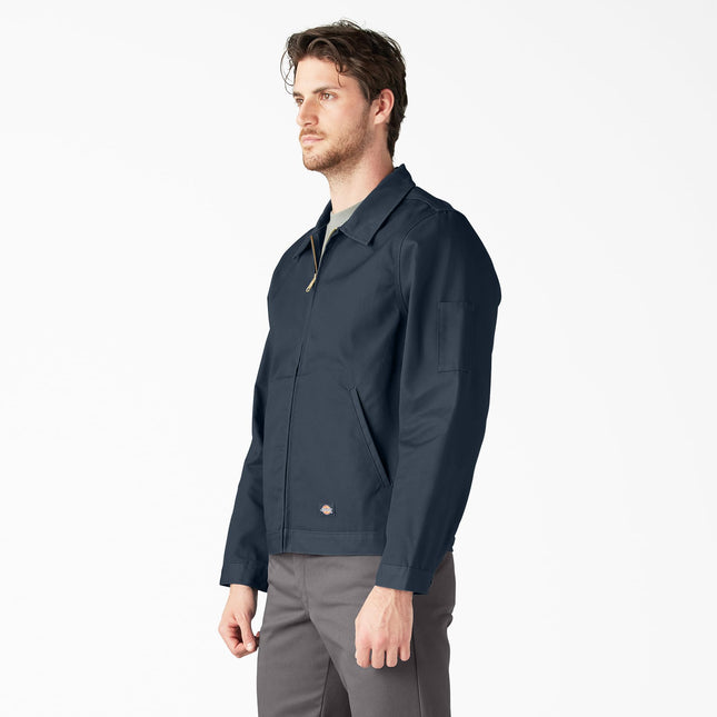 Dickies Men's Unlined Eisenhower Jacket, Airforce Blue, Small