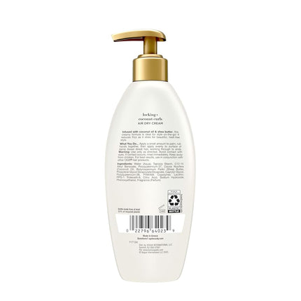 OGX Locking + Coconut Curls Decadent Creamy Mousse, 7.9 Ounce