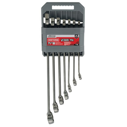 CRAFTSMAN OVERDRIVE 7-Piece Standard (SAE) Wrench Set (CMMT87707)