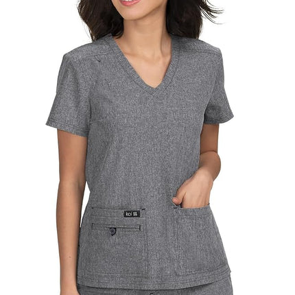 koi Basics 373 Women's Becca V-Neck Solid Scrub To