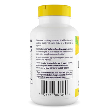 Healthy Origins Digestive Enzymes Broad Spectrum Veg Capsules, 90 Count