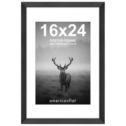 Americanflat 16x24 Poster Frame with Polished Plex