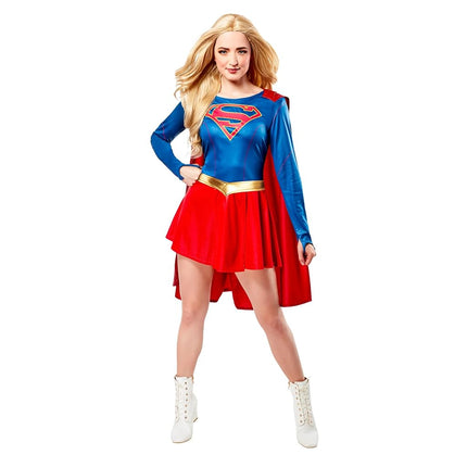 Rubie's Official Supergirl Ladies Fancy Dress Supe