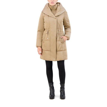 Cole Haan womens Durable Shawled Cold Weather Coat