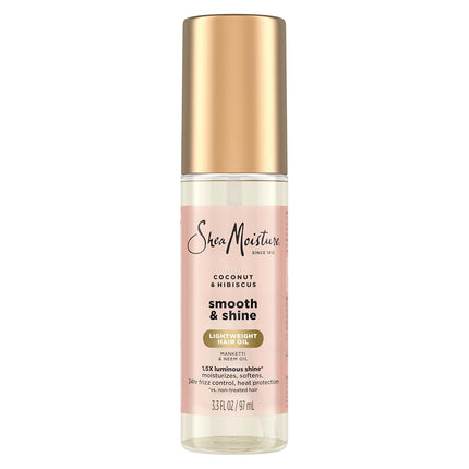 SheaMoisture Coconut & Hibiscus Hair Oil, Hydratio