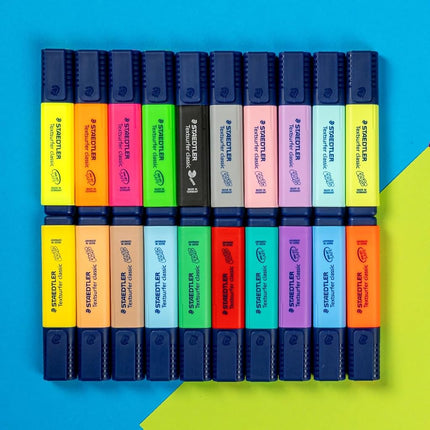 Staedtler Textsurfer Classic Highlighters - 20 pcs in Assorted Colours