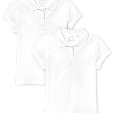 The Children's Place Girls' 2 Pack Short Sleeve Ru