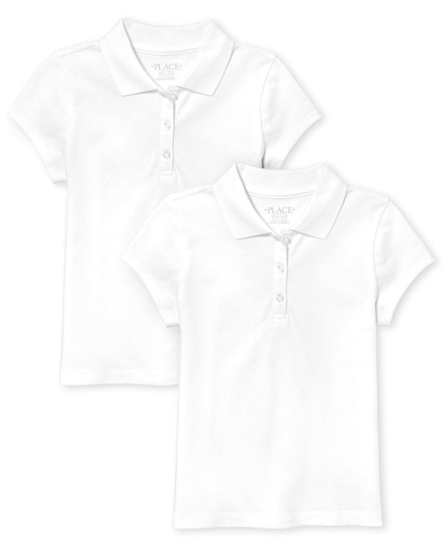 The Children's Place Girls' 2 Pack Short Sleeve Ru