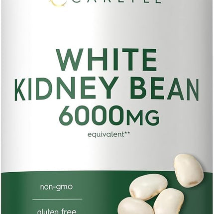 White Kidney Bean Carb Blocker | 6000mg 200 Count 