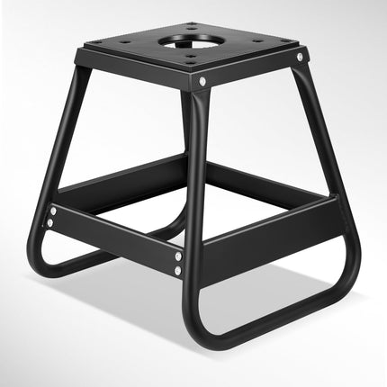 DNA MOTORING Soporte universal para motocicleta de cross Capacidad de 1000 libras Soporte para panel de motocicleta de cross Soporte de caja para mantenimiento de motocicleta de cross resistente Negro TOOLS-00779