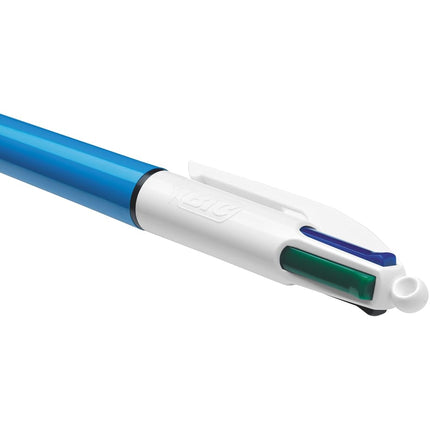 Bic Ball Pens, Multi-Colour, 4 Count (Pack of 1)