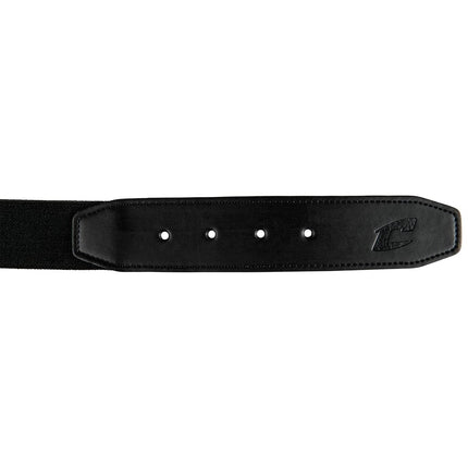 Champro Standard Baseball Belt with Leather Tab, Black, Adult 1-1/2"