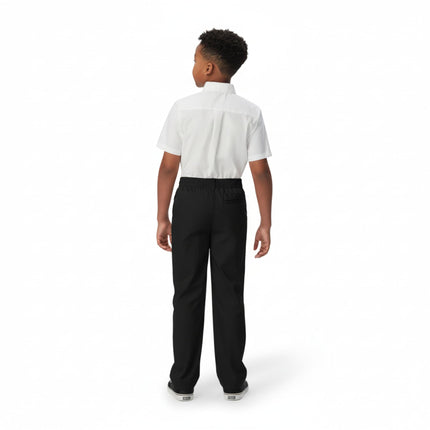 Pantalón para niño French Toast Big Pull-On, negro, 10H