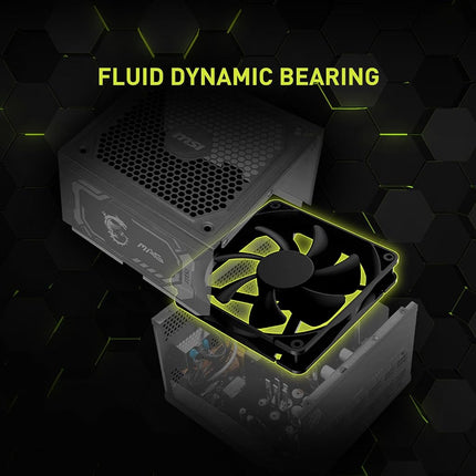 MSI MAG 1250GL PCIE 5 Gaming Power Supply - ATX 3.1 & PCIE 5.1 Ready - Full Modular - 80 Plus Gold Certified 1250W - Compact Size - ATX PSU - 10 Year Warranty