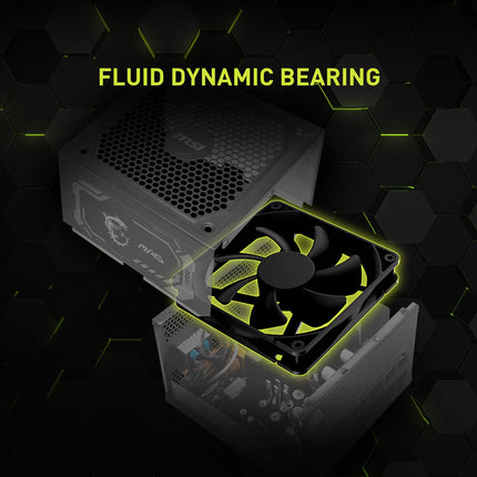 MSI MAG 1250GL PCIE 5 Gaming Power Supply - ATX 3.1 & PCIE 5.1 Ready - Full Modular - 80 Plus Gold Certified 1250W - Compact Size - ATX PSU - 10 Year Warranty