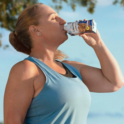 Glucerna Protein Smart Boisson nutritionnelle, Boisson protéinée pour diabétiques, Gestion de la glycémie, 30g de protéines, 150 calories, Chocolat, Carton de 11 oz liq., Paquet de 12