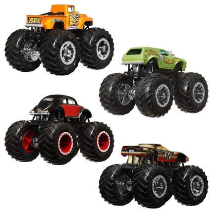 Hot Wheels TOTAL Hw Mt 1:64 4-Pack Ast