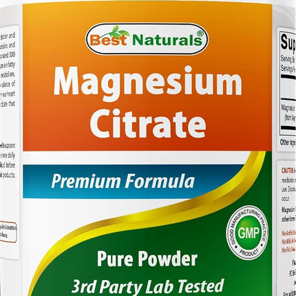 Best Naturals Magnesium Citrate Powder 1 Pound