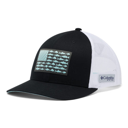 Columbia Unisex PFG Mesh Snap Back Fish Flag Ball 