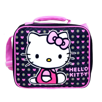 Fast Forward Hello Kitty Lunch Bag, Black, Medium 
