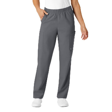 WonderWink Multi-Cargo Pant, Pewter, Large