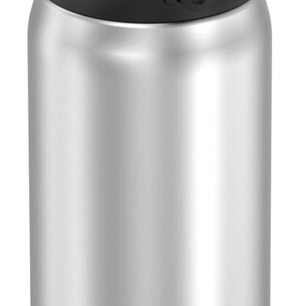 Thermos 12-Ounce Stainless Steel Direct Drink Double Wall Sport Bottle (Stainless Steel)
