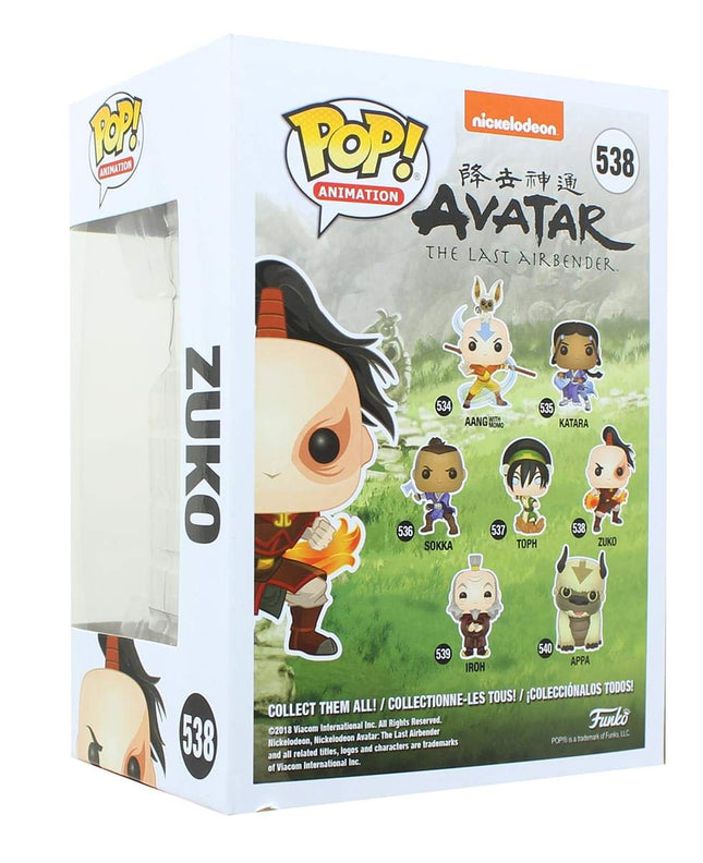 Funko POP! Animation: Avatar - Zuko (Styles May Vary)