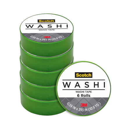 Scotch Expressions Washi Tape, .59-Inches x 393-In
