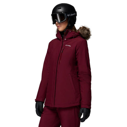 Veste isolée Columbia Ava Alpine II pour femme, veste de ski, Rich Wine, T-XL