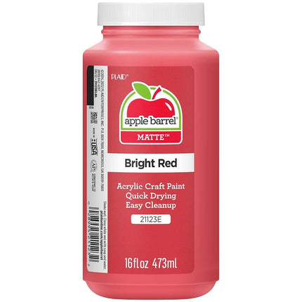 Apple Barrel Acrylic Paint in Assorted Colors (16 