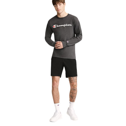 Champion Men's Sport Shorts, Moisture Wicking, Athletic Shorts, Gym Shorts (Reg. Or Big & Tall), Black Reflective C, X-Large