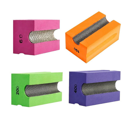 MiJunHD Concave Electroplated Diamond Sanding Bloc