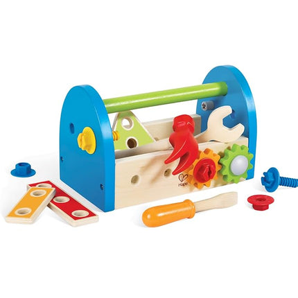 Hape Fix It Wooden Tool Box Set for Kids - 17-Piec