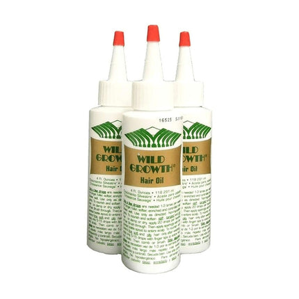 Wild Growth Hair Oil 3Pcs X 4Oz
