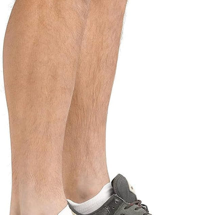 Darn Tough Men's Run No Show Tab Ultra-lightweight With Cushion Socks (Pack of 2), Grey/Black (Ash), M