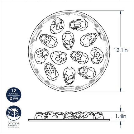 Nordic Ware Baby Bunny Bites Cakelet Pan