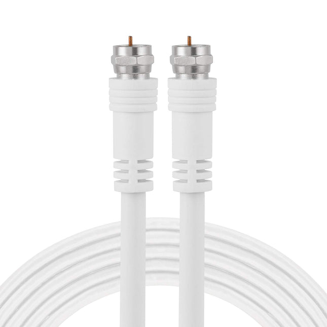 GE RG6 Coaxial Cable, 25 ft. F-Type Connectors, Do
