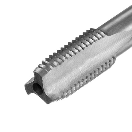 uxcell Metric Thread Tap M10 x 1.25 H2 200mm Extra Long Straight Flute Screw Thread Milling Machine Taps Threading Tapping Repair Tool
