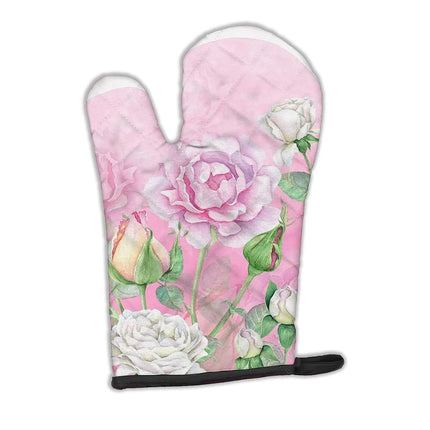Caroline's Treasures BB7447OVMT Rose Garden, Large, Multicolor Oven mitt