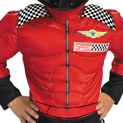 Turbo Racer Child Costume Size 4-6 Small