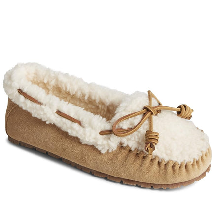 Pantuflas Reina de Sperry para mujer, color tostado, 8