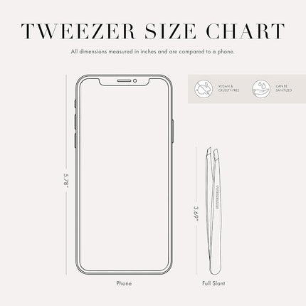 Tweezerman Rose Gold Point Tweezer