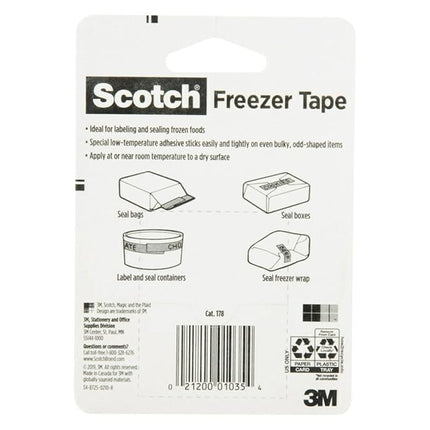 Scotch Freezer Tape, 3/4 x 1000 Inch (178)