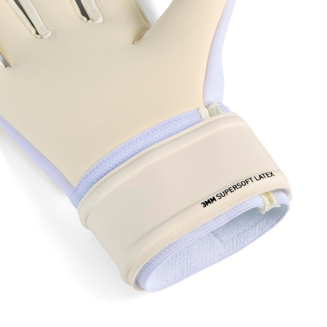 PUMA Guantes de portero unisex Future Match Negative Cut, Blanco-Rojo Brillante-Azul Ultramar AH25, 10