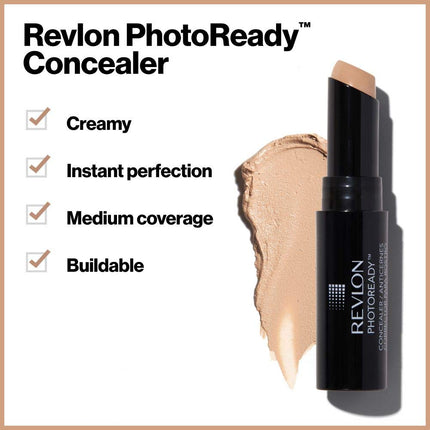 REVLON - Photoready Concealer #001 Fair - 0.11 oz. (3.2 g)