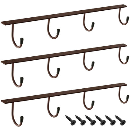 MOCOUM Under Cabinet Coffee Cup Holder, Brown Meta