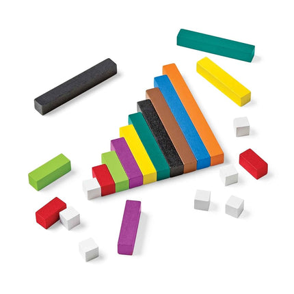 ETA hand2mind Cuisenaire Rods - 74 Piece Wood Introductory Set by ETA hand2mind