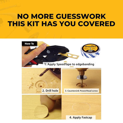 FastCap Custom Colour Hole Punch Deluxe Kit