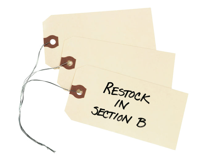 Avery Double Wired Shipping Tags, 13pt. Stock, 4 3