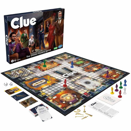 Hasbro Gaming Cluedo, Reimagined Classic for 2-6 Players, Detective Board Game for 8+ Year Old Boys and Girls